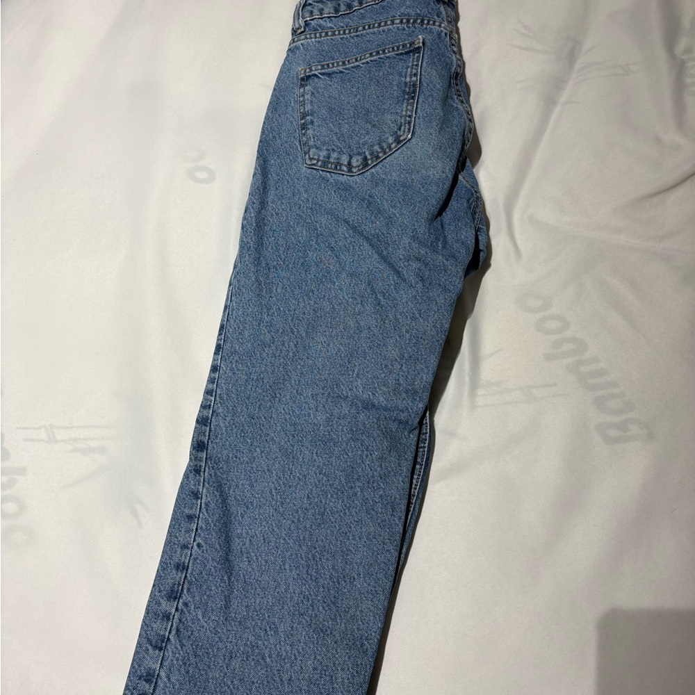 Zara Straight Leg Blue Jeans - Picture 9 of 9